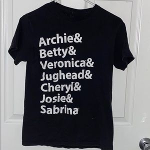 Black unisex Riverdale t-shirt